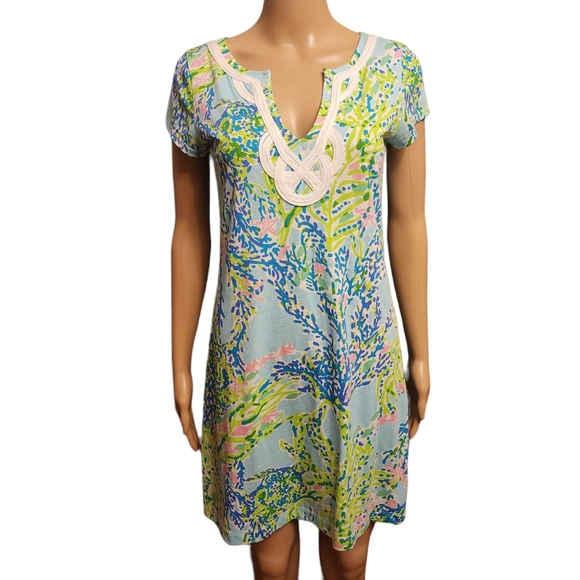 Lilly Pulitzer Dresses & Skirts - Lilly Pulitzer Brewster Short Sleeve T-Shirt Dress